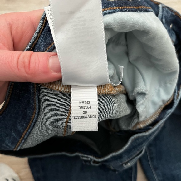 Madewell Women’s Kick Out Crop Jeans Arlen Wash Stretch - Size 29 - Picture 7 of 9